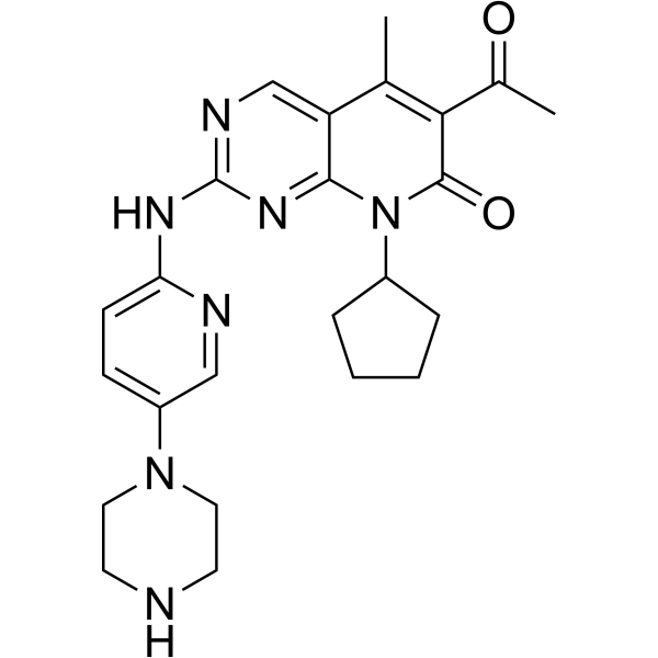 Palbociclib Chemical Structure