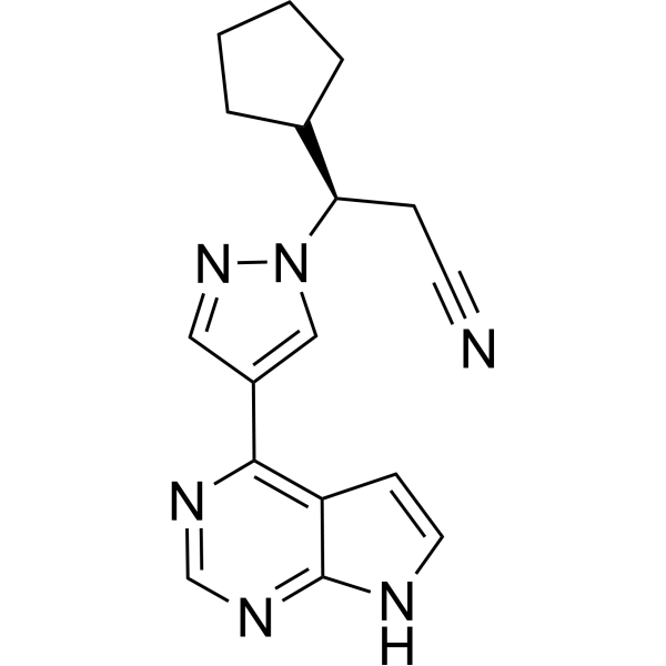 Ruxolitinib Estructura química