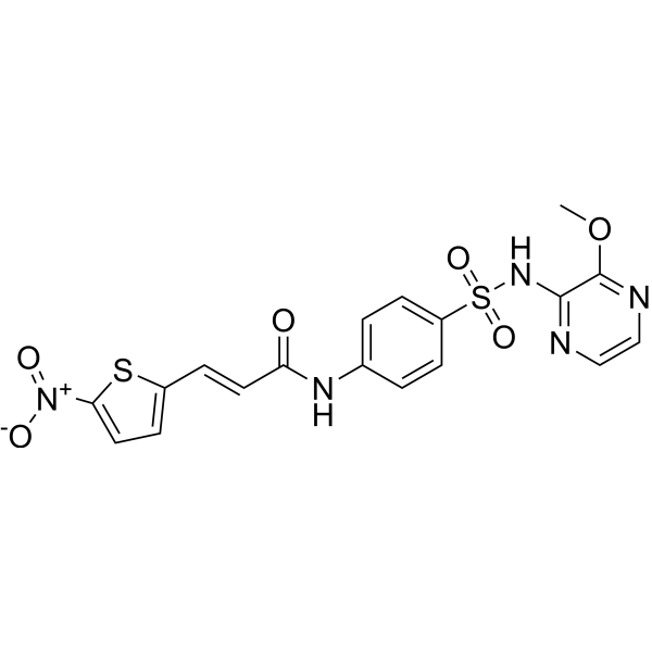 Necrosulfonamide Chemische Struktur