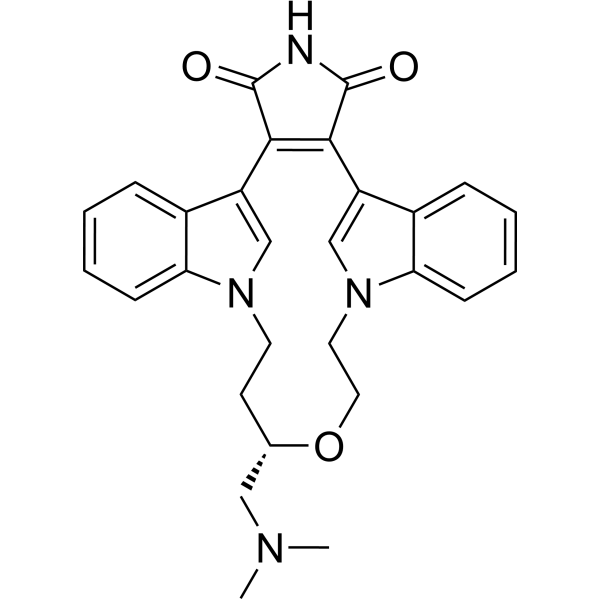 Ruboxistaurin Chemische Struktur