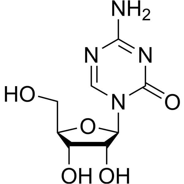 5-Azacytidine Chemical Structure