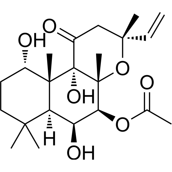 Forskolin Estructura química