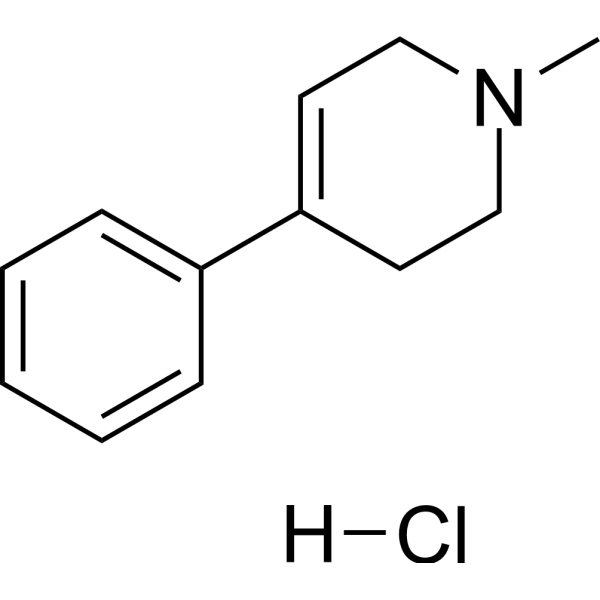 MPTP hydrochloride Chemische Struktur
