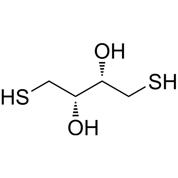 DL-dithiothreitol Chemische Struktur