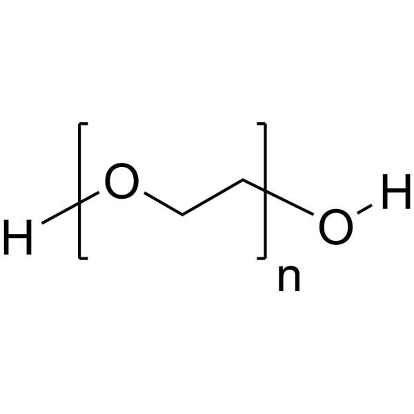 PEG300 Chemische Struktur