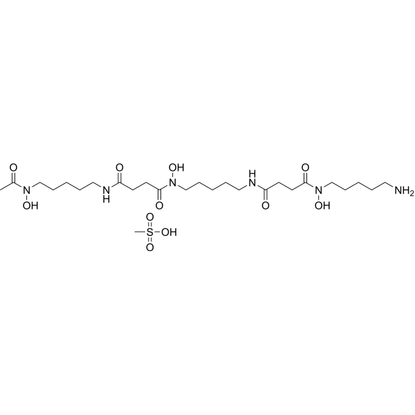 Deferoxamine mesylate Chemische Struktur