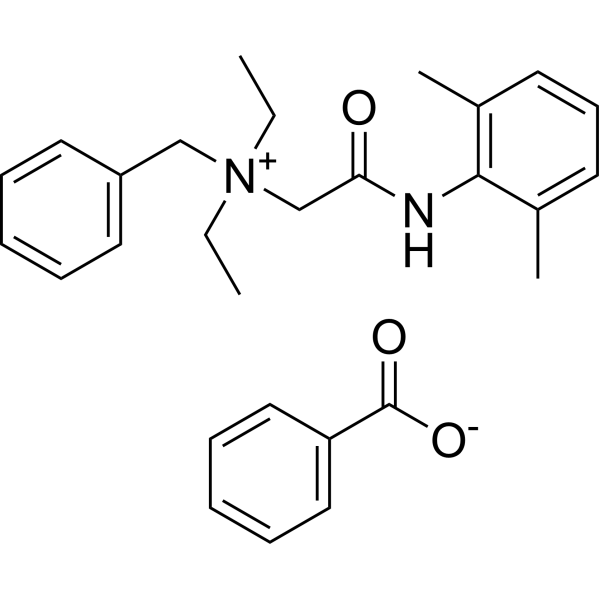 Denatonium benzoate Chemische Struktur
