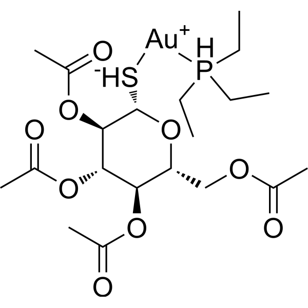 Auranofin Chemische Struktur