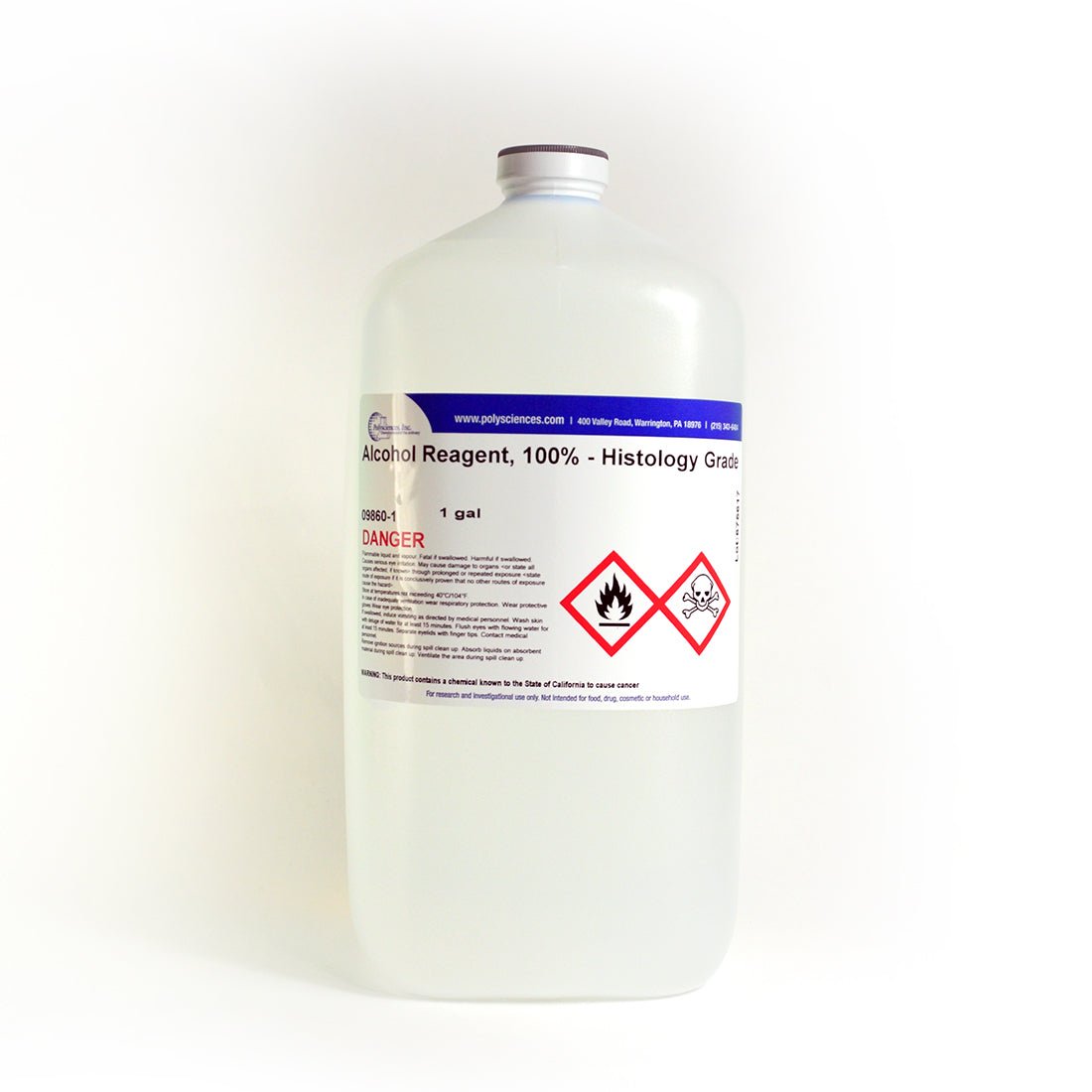 Alcohol Reagent, 100% - Histology Grade - Polysciences