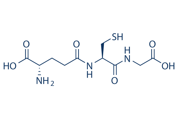 L-Glutathione reduced Structure