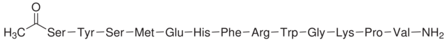 α-MSH Structure