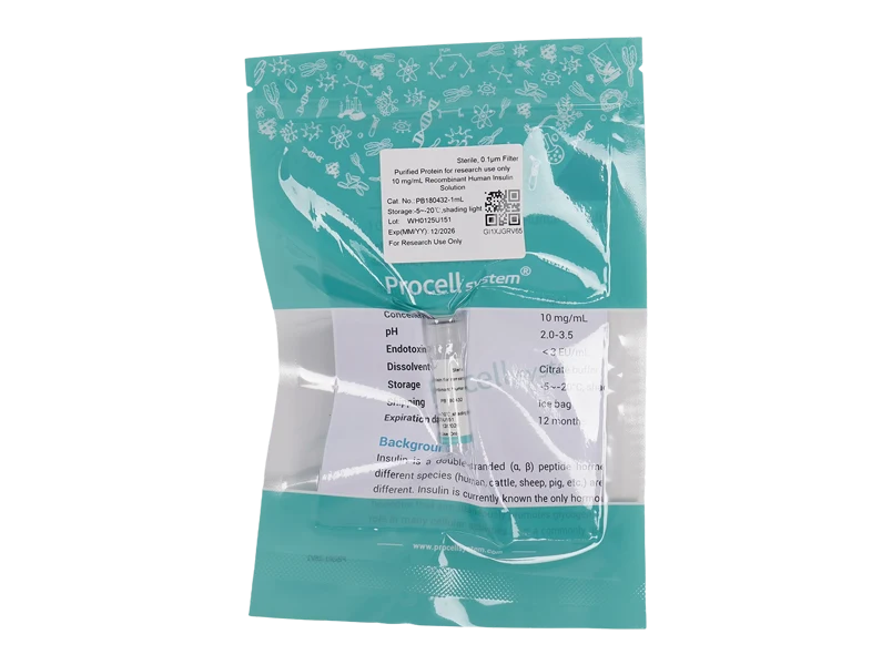 10 mg/mL Recombinant Human Insulin Solution - 1