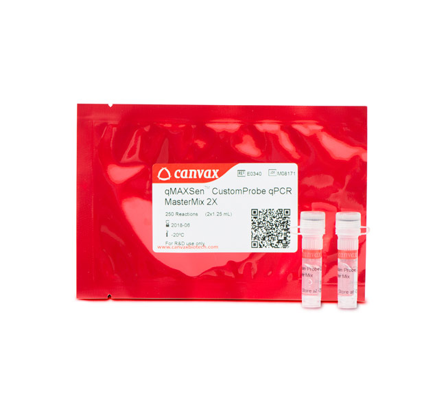 qMAXSen™ qPCR MasterMix – Canvax ready-to-use mix for real-time PCR qMAXSen™ qPCR MasterMix – Canvax ready-to-use mix for real-time PCR