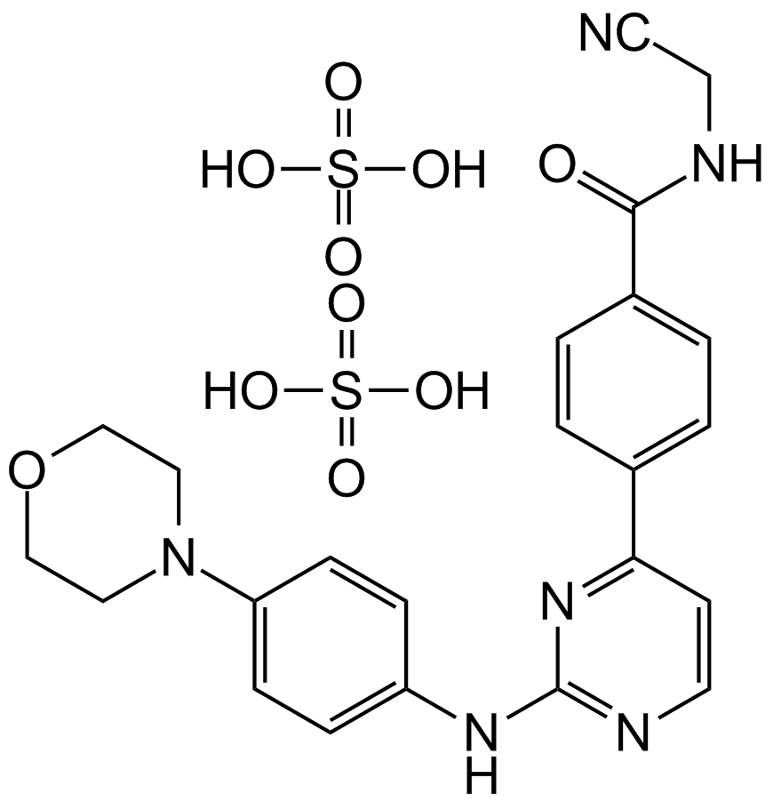 CYT387 sulfate salt