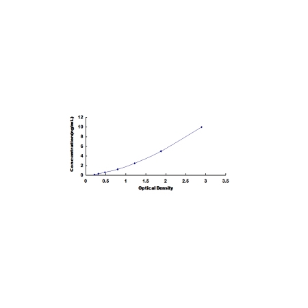 MDH1 ELISA standard curve