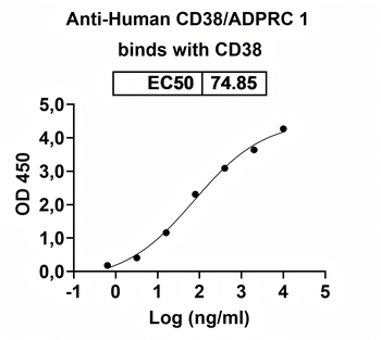 Recombinant Human CD38 Protein, C-His