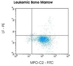 COMBI IC Reagent: Mouse Myeloperoxidase-C2 (FITC) and Mouse Lactoferrin (PE) Antibody
