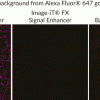 TrueBlack Background Suppressing System Background Suppresor vs Image-iT FX Signal Enhancer