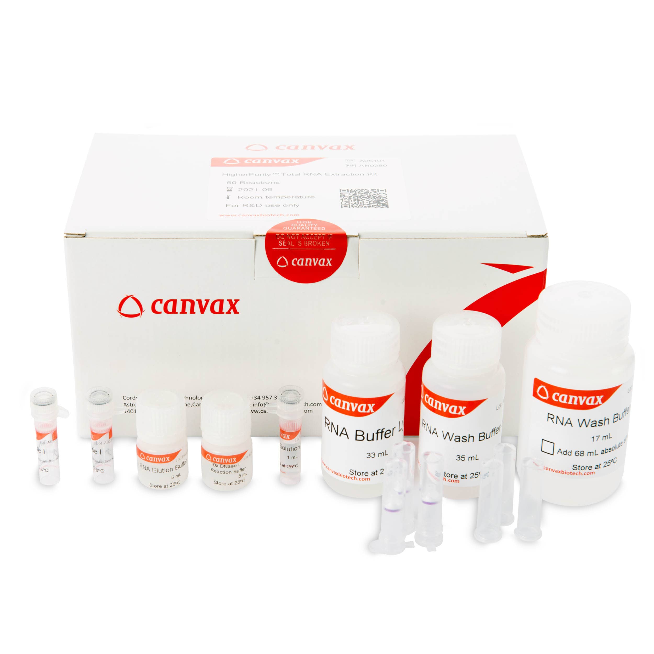 HigherPurity Total RNA Extraction Kit – Total RNA – Canvax