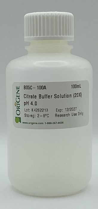 Citrate Buffer Solution pH 4.0 (20x)