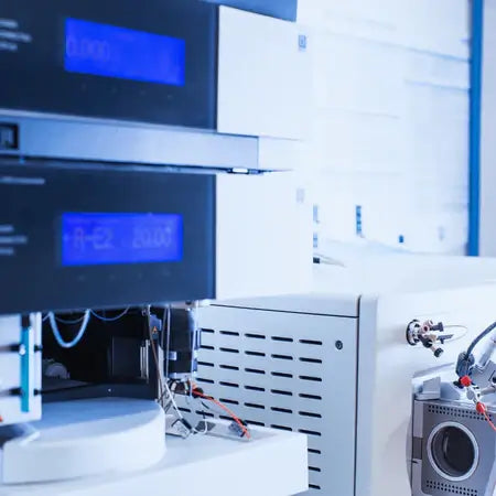Lab equipment used in the development of electronic chemical materials
