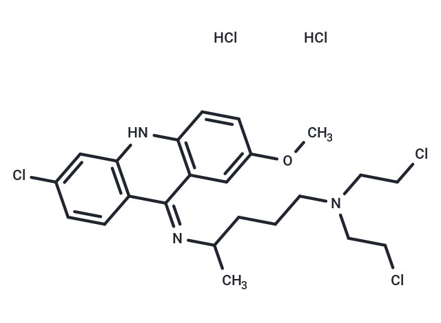 Quinacrine mustard hydrochloride