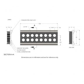 248860 ProPlate Multi-Well Chambers drawing