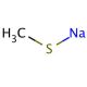 Structure moléculaire de Sodium Methanethiolate, Numéro CAS: 5188-07-8 Sodium Methanethiolate (CAS 5188-07-8) - chemical structure image
