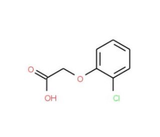 2-Chlorophenoxyacetic acid (CAS 614-61-9) - chemical structure image