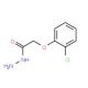 2-Chlorophenoxyacetic acid hydrazide (CAS 36304-40-2) - chemical structure image