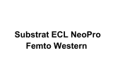 Substrat ECL NeoPro Femto Western 
