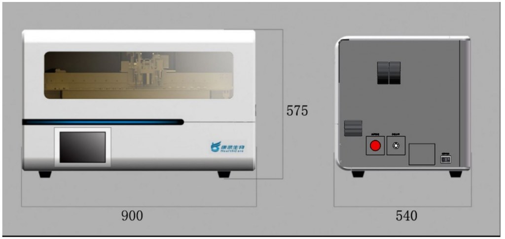 KL-200P automated FISH processing workflow