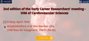 2024-04-19 -Amphithéâtre 4 du site Necker- Paris-  2e édition de la réunion des chercheurs en début de carrière - Institut des sciences cardiovasculaires