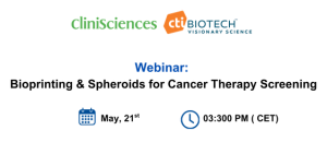 Webinaire | 21 mai 2026 | Bio-impression et sphéroïdes pour le criblage des traitements anticancéreux