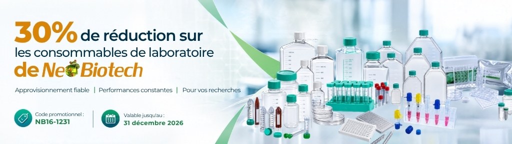 30 % de réduction sur les consommables de laboratoire pour les travaux de recherche